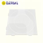 Tabla cuadrada transparente para beads de 2.6mm, 50x50 espacios, ideal para pixel-art y manualidades