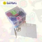 K- (Kits5MM) → Kit creativo () con beads, plantilla y accesorios para pixel-art