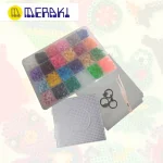 K- (Kits5MM) → Kit creativo () con beads, plantilla y accesorios para pixel-art