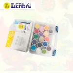 K- (Kits2.6MM) → Kit creativo Meraki kit maletín especial 17 colores 2.6mm con beads, plantilla y accesorios para pixel-art