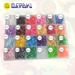 K- (Kits5MM) → Kit creativo 24 colores 5mm con beads, plantilla y accesorios para pixel-art