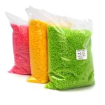 Bolsa de beads duros Artkal 2.6mm (MINI) por libra, aprox. 44.500 unidades, ideales para pixel art y proyectos creativos.